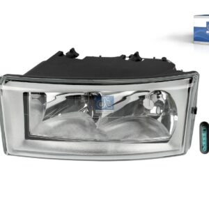 DT Spare Parts 7.25027 Headlamp, left, without bulbs