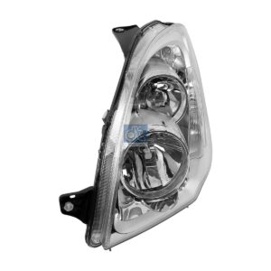 DT Spare Parts 7.25049 Headlamp, left, without bulbs, 12 V, H7