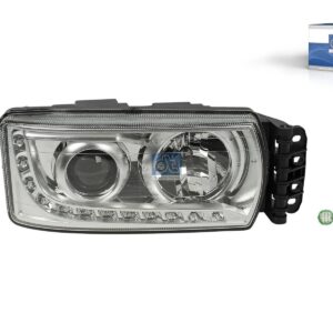 DT Spare Parts 7.25072 Headlamp, right, with bulbs and ballast unit