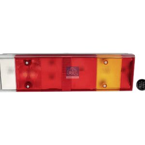 DT Spare Parts 7.25211 Tail lamp, right, with reverse alarm, 24 V