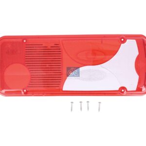 DT Spare Parts 7.25269 Tail lamp glass, right, L: 405 mm, W: 160 mm