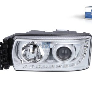 DT Spare Parts 7.25280 Headlamp, left, with control unit, 24 V