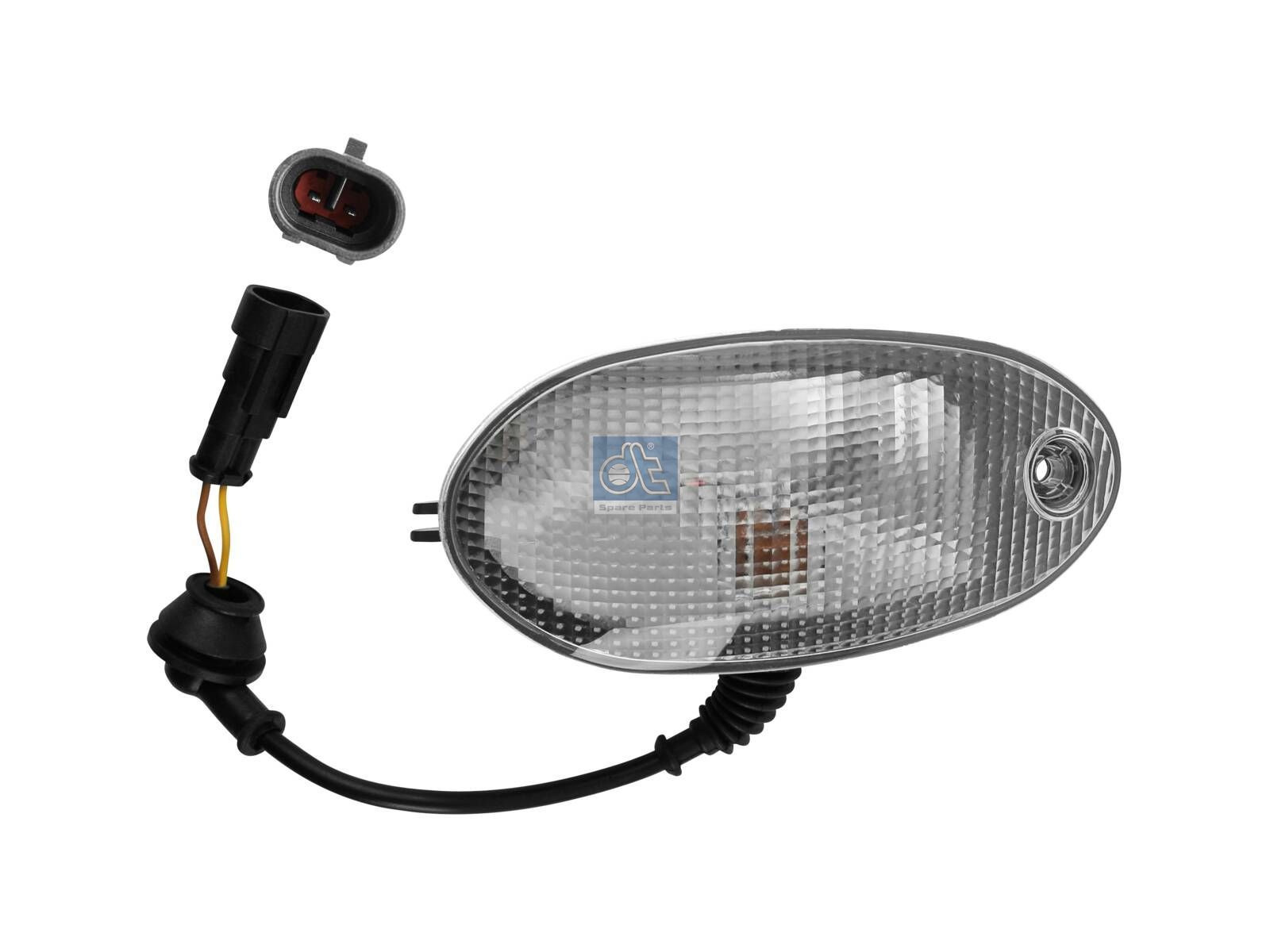 DT Spare Parts 7.25298 Position lamp, sun visor, left, with bulb