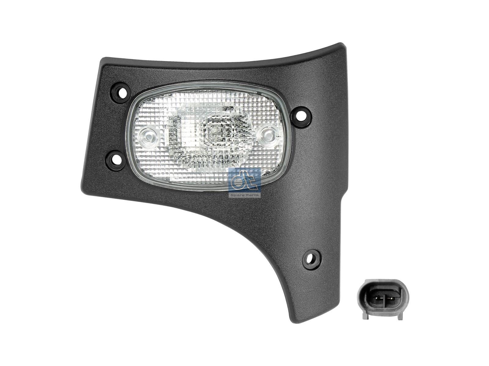 DT Spare Parts 7.25400 Side marking lamp, left