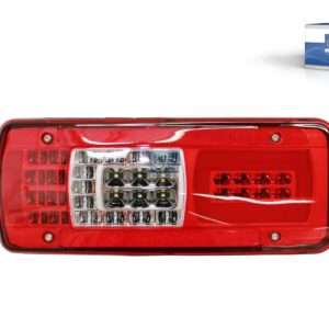 DT Spare Parts 7.25438SP Tail lamp, left, with license plate lamp
