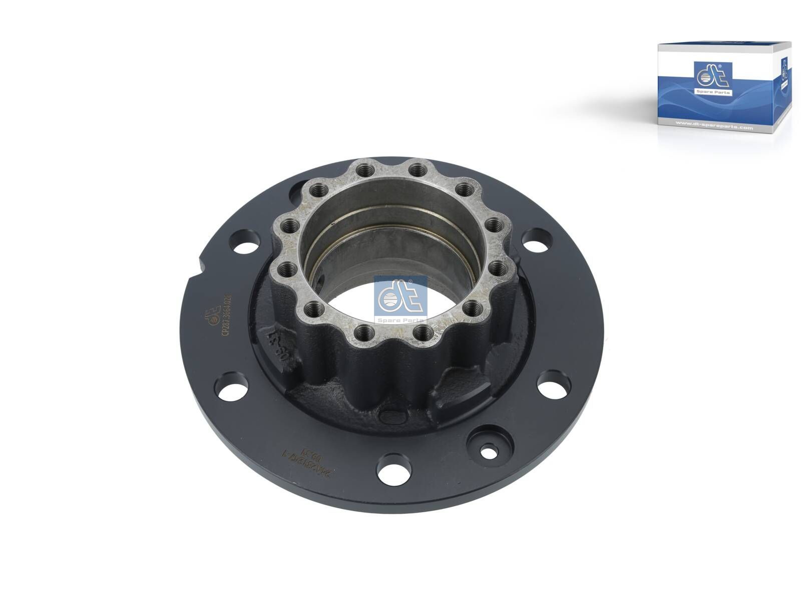 DT Spare Parts 7.32026 Wheel hub, without bearings