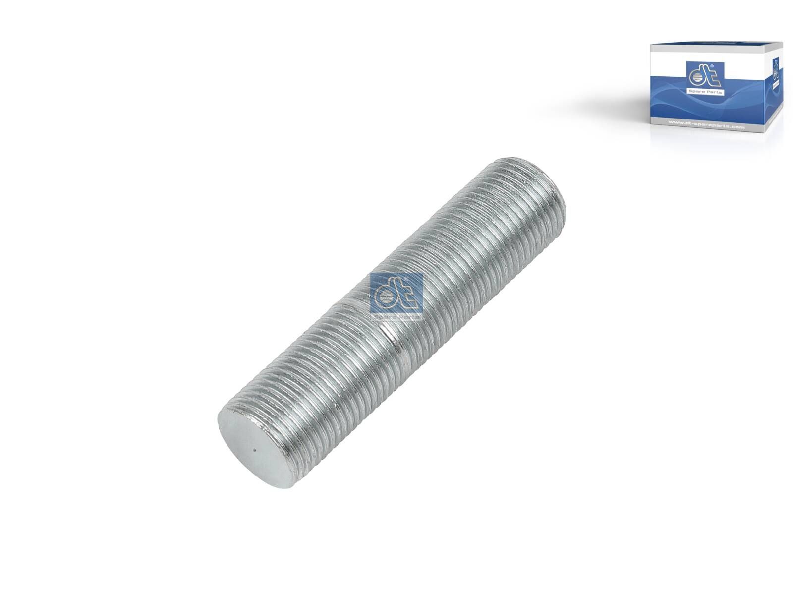 DT Spare Parts 7.32136 Wheel bolt, M18 x 1,5, LTh1: 27 mm, LTh2: 42 mm, L: 72 mm, 8.8