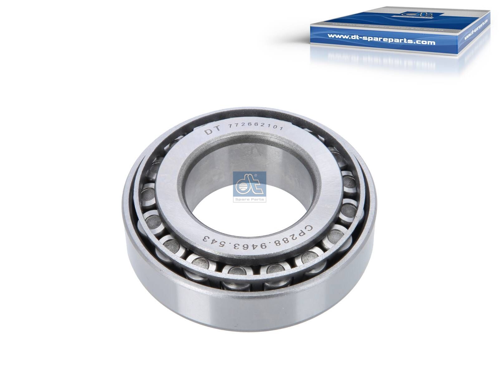 DT Spare Parts 7.32543 Tapered roller bearing, d: 40 mm, D: 80 mm, H: 24.8 mm