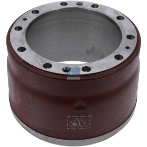 DT Spare Parts 7.34055 Brake drum, D: 381 mm, 10 bores, b: 23 mm, P: 335 mm, d: 285 mm, H: 272 mm, B: 192 mm