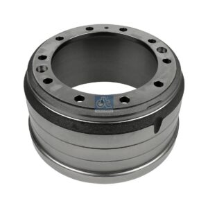 DT Spare Parts 7.34056 Brake drum, D: 410 mm, 10 bores, b: 23 mm, P: 335 mm, d: 285 mm, H: 250 mm, B: 193 mm