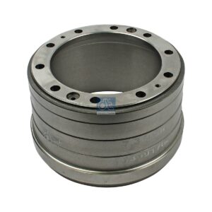 DT Spare Parts 7.34058 Brake drum, D: 381 mm, 10 bores, b: 23 mm, P: 335 mm, d: 285 mm, H: 254 mm, B: 192 mm