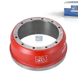 DT Spare Parts 7.34067 Brake drum, D: 325 mm, 6 bores, b: 19 mm, P: 280 mm, d: 255 mm, H: 159 mm, B: 131 mm