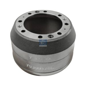 DT Spare Parts 7.34071 Brake drum, D: 360 mm, 8 bores, b: 23.5 mm, P: 275 mm, d: 228 mm, H: 250 mm, B: 178 mm