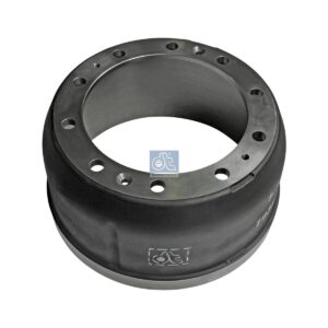 DT Spare Parts 7.34074 Brake drum, D: 410 mm, 10 bores, b: 23 mm, P: 335 mm, d: 285 mm, H: 242 mm, B: 193 mm
