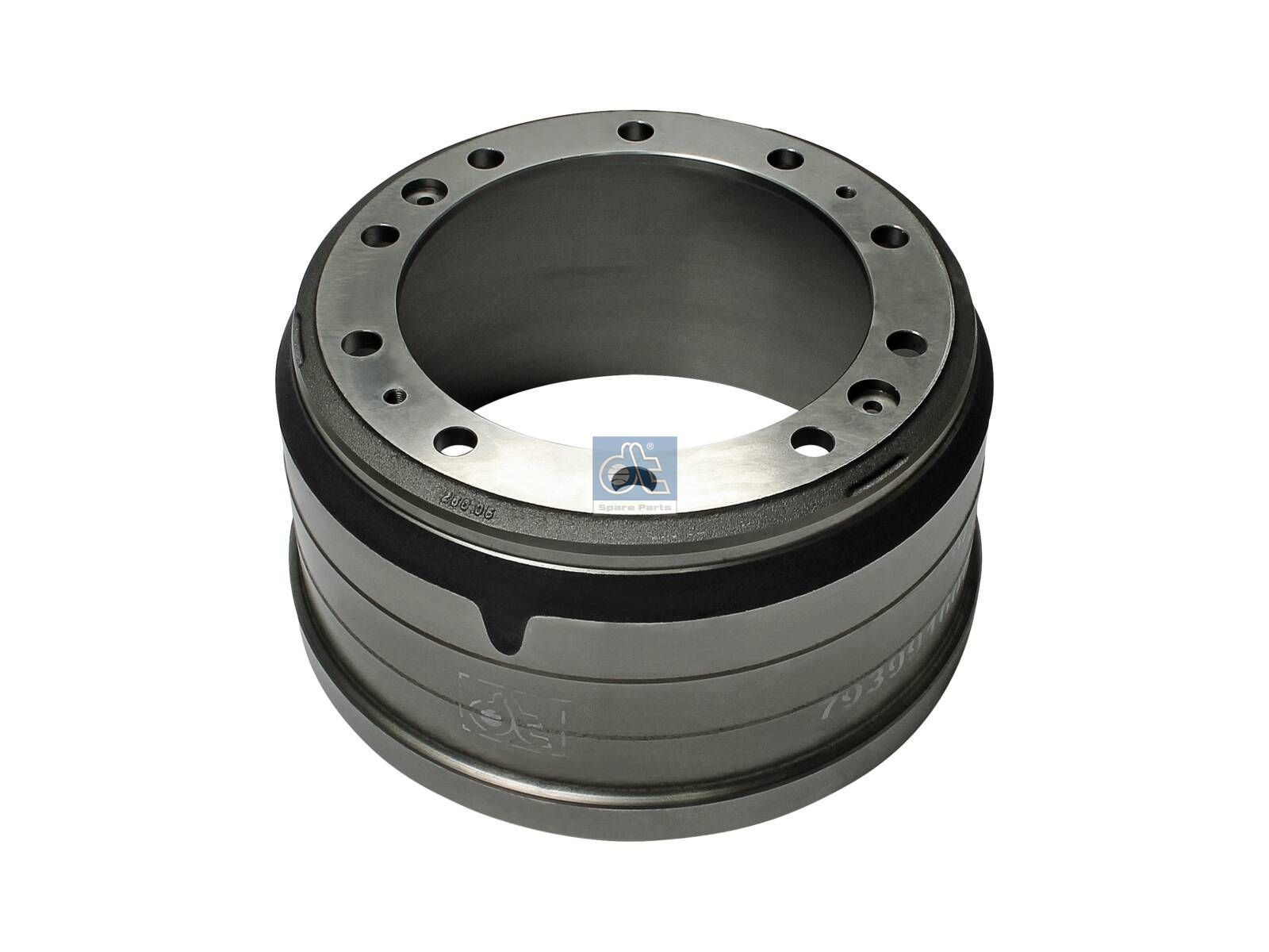 DT Spare Parts 7.34130 Brake drum, D: 410 mm, 10 bores, b: 23 mm, P: 335 mm, d: 285 mm, H: 251 mm, B: 205 mm
