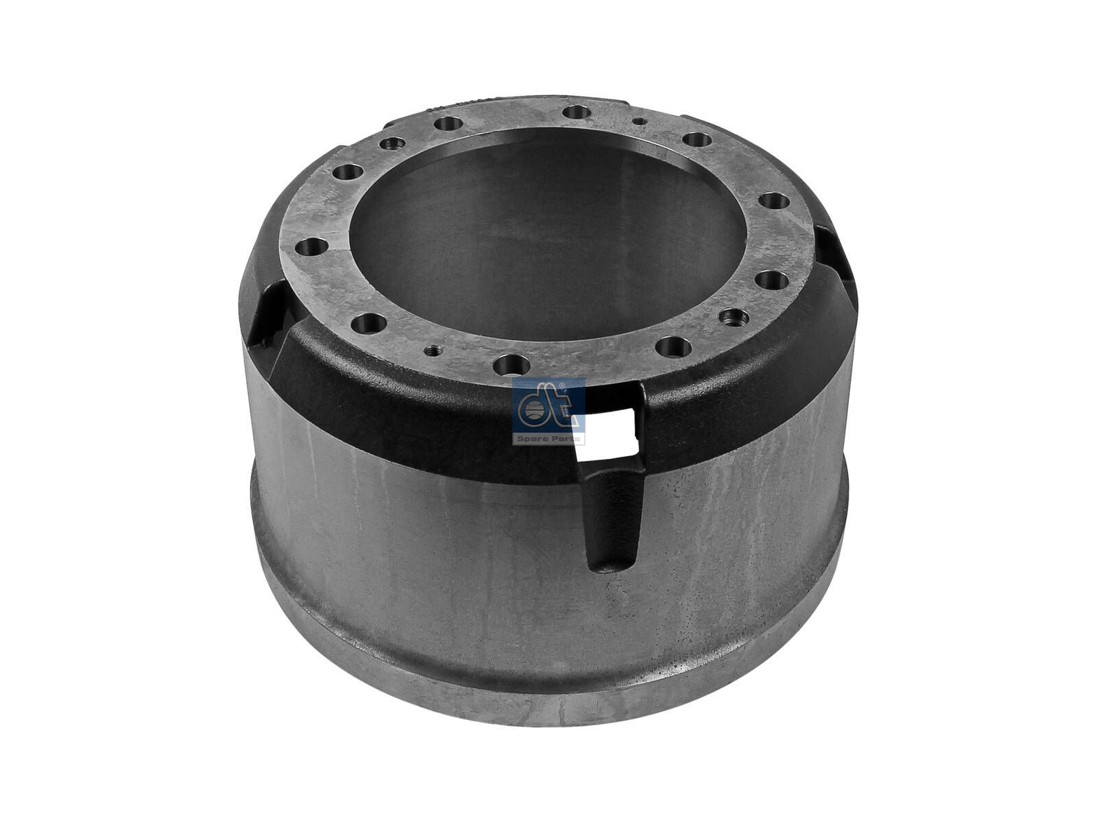DT Spare Parts 7.34138 Brake drum, D: 410 mm, 10 bores, b: 23 mm, P: 335 mm, d: 285 mm, H: 275 mm, B: 230 mm