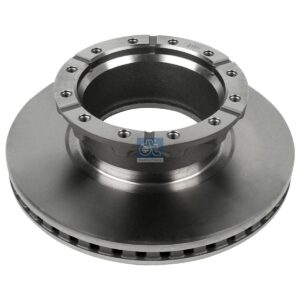DT Spare Parts 7.36002 Brake disc, D: 432 mm, 12 bores, P: 240 mm, M16 x 2, d: 210 mm, H: 138.5 mm, S: 45 mm, s: 37 mm