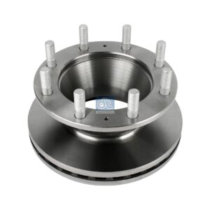 DT Spare Parts 7.36010 Brake disc, D: 377 mm, 8 bores, P: 275 mm, M22 x 1,5, d: 159 mm, H: 151 mm, S: 45 mm, s: 37 mm