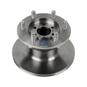DT Spare Parts 7.36016 Brake disc, D: 280 mm, 6 bores, b: 12.5 mm, P: 170 mm, M18 x 1,5, d: 58.3 mm, H: 136 mm, S: 16 mm, s: 14 mm