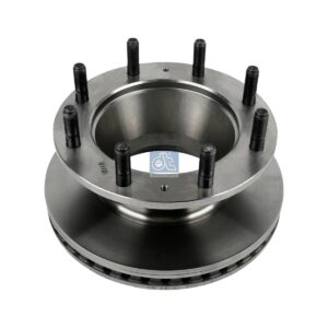 DT Spare Parts 7.36024 Brake disc, D: 377 mm, 8 bores, P: 275 mm, M20 x 1,5, d: 215 mm, H: 151.3 mm, S: 45 mm, s: 37 mm