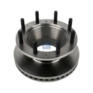DT Spare Parts 7.36026 Brake disc, D: 377 mm, 8 bores, P: 275 mm, M20 x 1,5, d: 225 mm, H: 151 mm, S: 45 mm, s: 37 mm