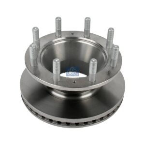 DT Spare Parts 7.36027 Brake disc, D: 377 mm, 8 bores, P: 275 mm, M22 x 1,5, d: 225 mm, H: 151 mm, S: 45 mm, s: 37 mm