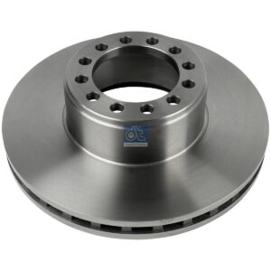 DT Spare Parts 7.36030 Brake disc, D: 436 mm, 12 bores, b: 19.1 mm, P: 168 mm, d: 135 mm, H: 131 mm, S: 45 mm, s: 39 mm