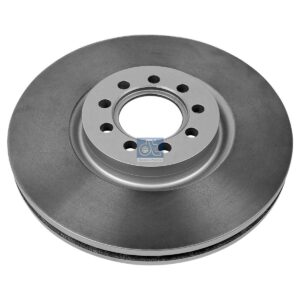 DT Spare Parts 7.36044 Brake disc, D: 290 mm, 9 bores, b: 12.6 mm, P: 95 mm, d: 64 mm, H: 46 mm, S: 28 mm, s: 25 mm