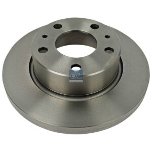 DT Spare Parts 7.36048 Brake disc, D: 276 mm, 5 bores, b: 15.7 mm, P: 118 mm, d: 73 mm, H: 72.5 mm, S: 22 mm, s: 19 mm