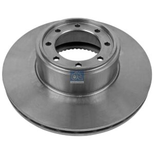 DT Spare Parts 7.36049 Brake disc, D: 294 mm, 8 bores, b: 10.5 mm, P: 108 mm, d: 84 mm, H: 85.5 mm, S: 24 mm, s: 21 mm