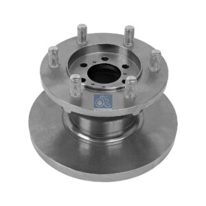 DT Spare Parts 7.36080 Brake disc, D: 280 mm, 6 bores, b: 12.5 mm, P: 170 mm, M18 x 1,5, d: 58 mm, H: 136 mm, S: 22 mm, s: 19 mm