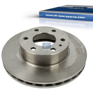 DT Spare Parts 7.36081 Brake disc, D: 300 mm, 6 bores, b: 15.6 mm, P: 125 mm, d: 78 mm, H: 75 mm, S: 28 mm, s: 25 mm