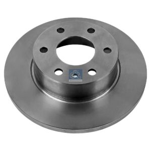 DT Spare Parts 7.36126 Brake disc, without ABS ring, D: 296 mm, 6 bores, b: 15.7 mm, P: 125 mm, d: 76 mm, H: 69.5 mm, S: 16 mm, s: 13 mm
