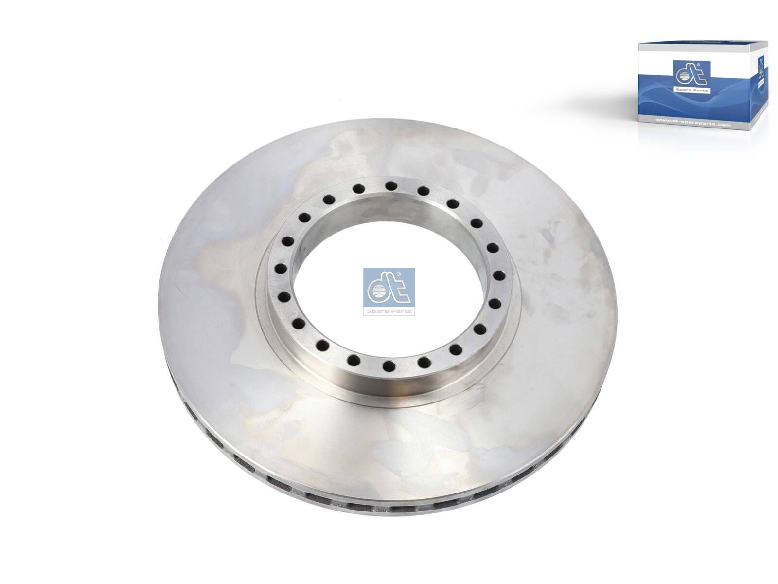 DT Spare Parts 7.36128 Brake disc, D: 405 mm, 20 bores, P: 190 mm, d: 170 mm, H: 60 mm, S: 30 mm, s: 27 mm