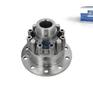 DT Spare Parts 7.38011 Differential housing, d: 40.7 mm, D: 220 mm, D: 185 mm, 10 bores