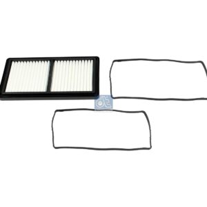 DT Spare Parts 7.50872 Filter, crankcase ventilation, with gaskets, L: 262 mm, W: 139 mm, H: 28 mm