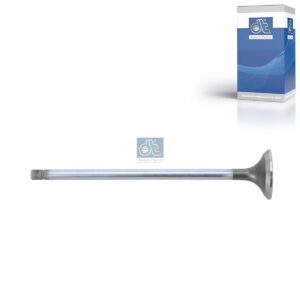 DT Spare Parts 7.51221 Exhaust valve, D1: 9 mm, D2: 42 mm, L: 201.7 mm, α: 45 °