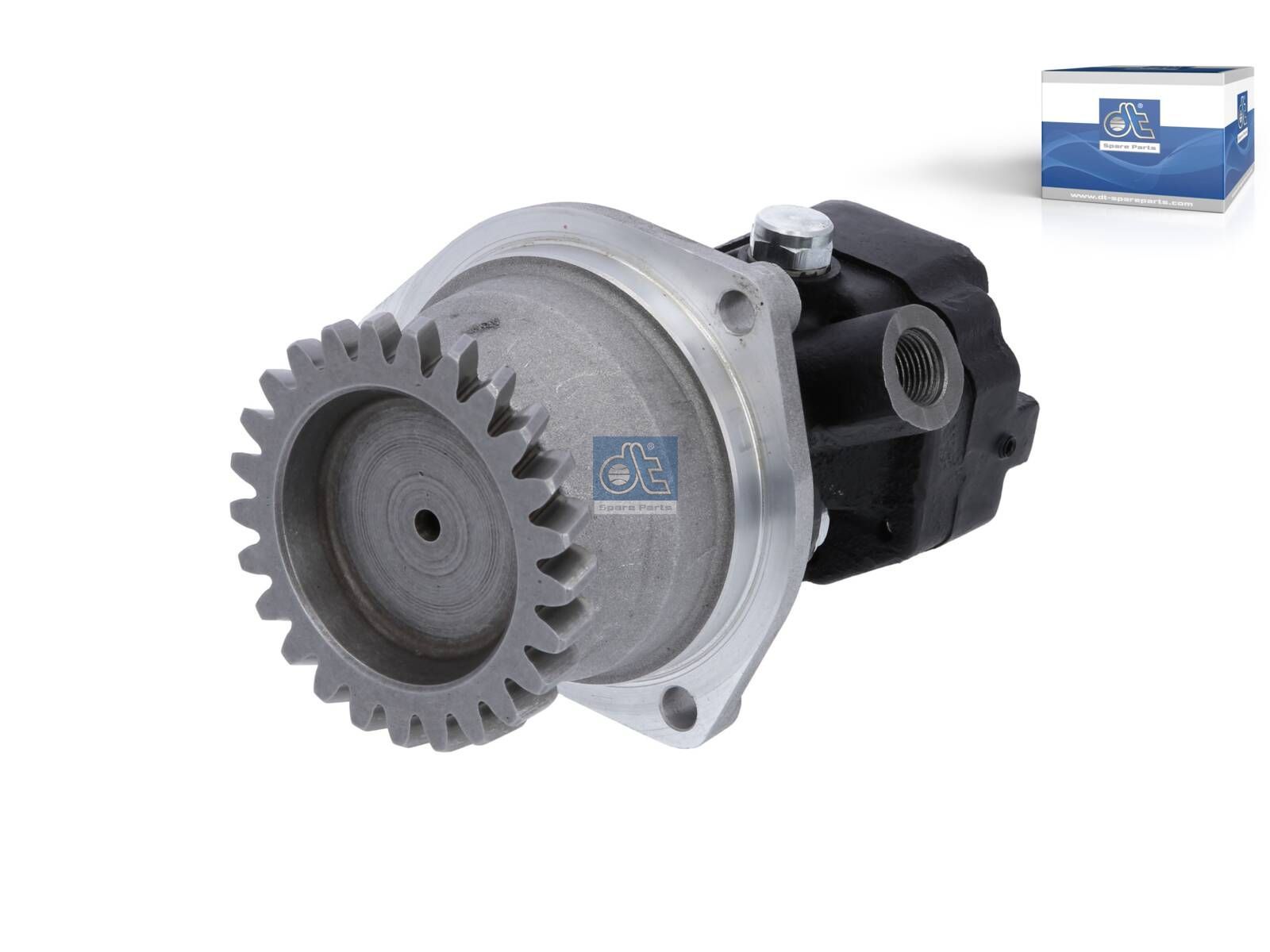 DT Spare Parts 7.56220 Feed pump, 3 bores, b: 9 mm, M16 x 1,5, 25 teeth