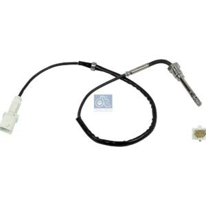 DT Spare Parts 7.60509 Exhaust gas temperature sensor, M14 x 1,5, SW: 17, L: 620 mm, L: 515 mm, α: 90 °, 2 poles