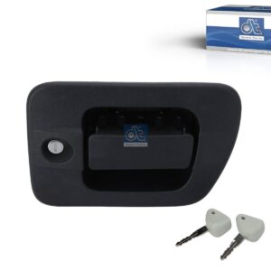 DT Spare Parts 7.70048 Outside door handle, left, with lock cylinder and key