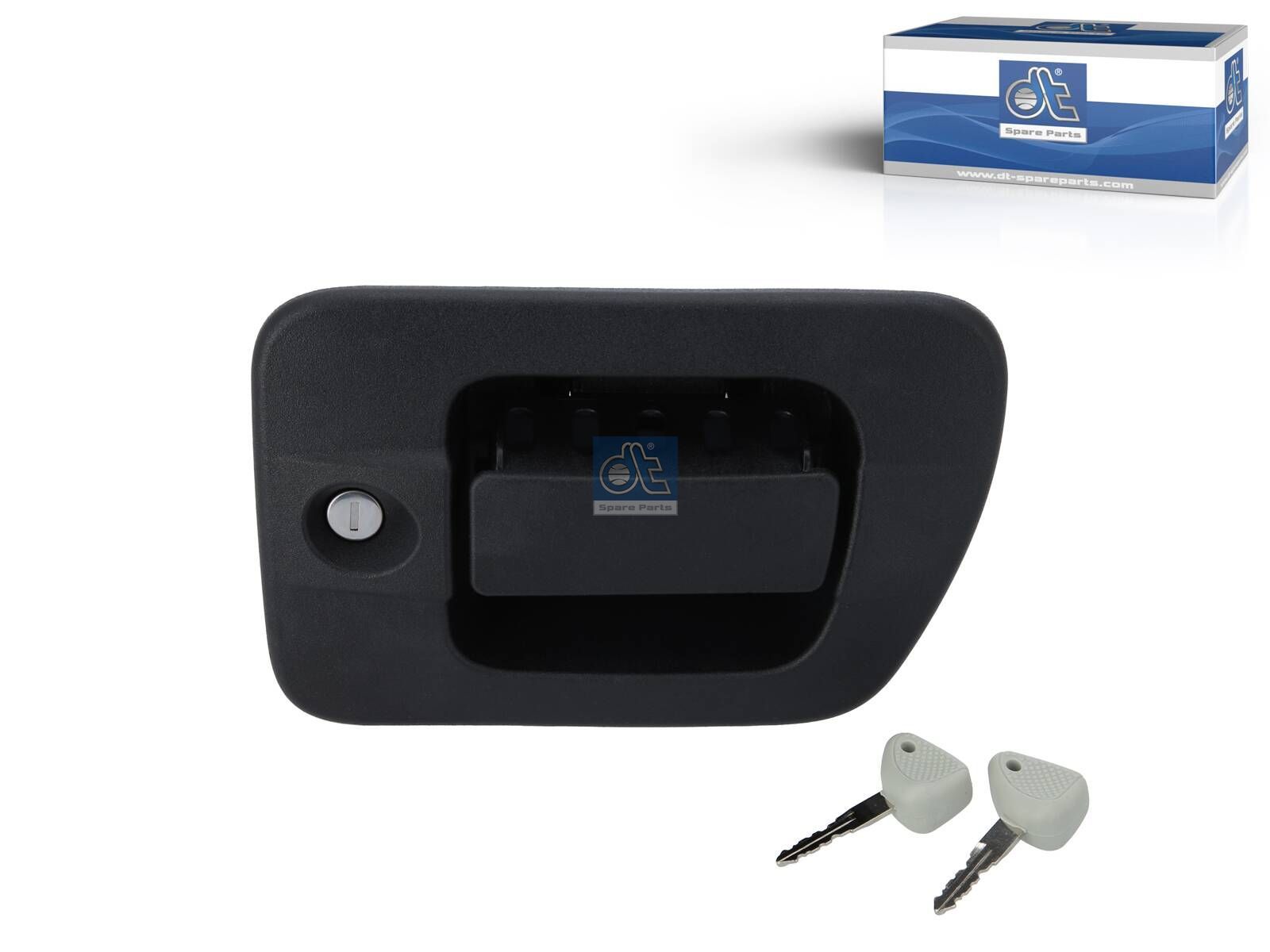DT Spare Parts 7.70048 Outside door handle, left, with lock cylinder and key