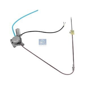 DT Spare Parts 7.70131 Window regulator, right, electrical, with motor