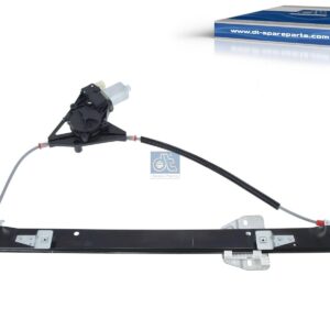 DT Spare Parts 7.70133 Window regulator, left, with motor