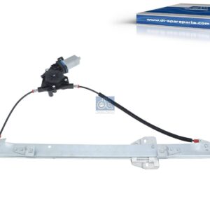 DT Spare Parts 7.70148 Window regulator, left, electrical, with motor