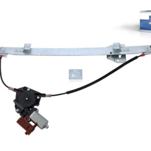 DT Spare Parts 7.70803 Window regulator, right, with motor