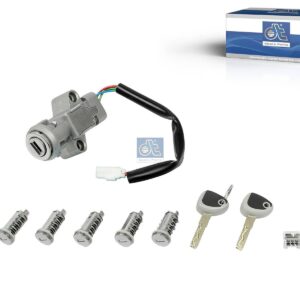 DT Spare Parts 7.78037 Ignition lock, with transponder, with lock cylinder kit