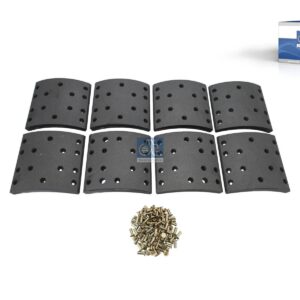 DT Spare Parts 7.92420 Drum brake lining kit