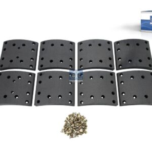 DT Spare Parts 7.92422 Drum brake lining kit