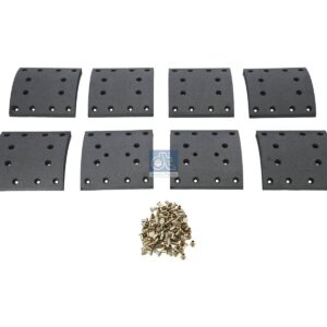 DT Spare Parts 7.92429 Drum brake lining kit, W: 200 mm, S: 21 mm