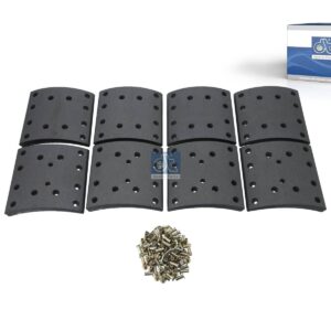 DT Spare Parts 7.92435 Drum brake lining kit, W: 200 mm, S: 21 mm